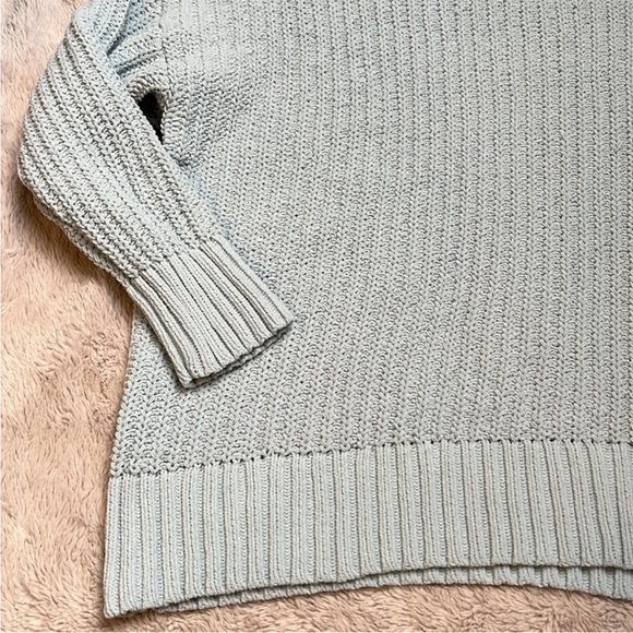 Aerie Oversized Chunky Knit Turtleneck Sweater - Picture 3 of 4